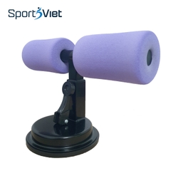 Bộ dụng cụ tập eo, bộ hỗ trợ tập Gym có đế hút chân không đa năng Hamishu - 300 Màu Tím