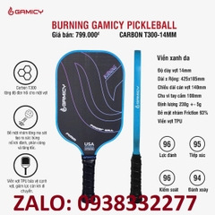 Vợt Pickleball Kaiwin Gamicy Burning T300 chính hãng màu đỏ