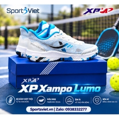 Giày Pickleball XP Xampo Lumo Trắng Xanh Dương chính hãng giá rẻ