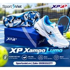 Giày Pickleball XP Xampo Lumo Trắng Xanh Dương chính hãng giá rẻ