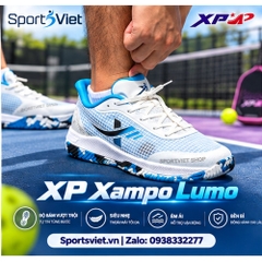 Giày Pickleball XP Xampo Lumo Trắng Hồng Cam Neon chính hãng