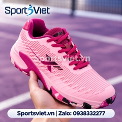 Giày XP Xampo War Hồng - Giày Cầu Lông, Pickleball, Bóng Chuyền Chính Hãng