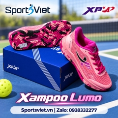 Giày XP Xampoo Lumo Hồng Tím - Giày Pickleball Chuyên Dụng Nam Nữ Chính Hãng Giá Rẻ