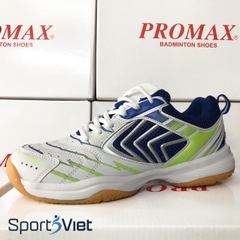 Giày cầu lông Promax PR-20018 màu trắng xanh [CHÍNH HÃNG]