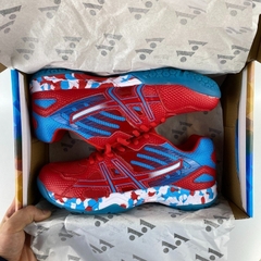 Giày cầu lông nam nữ Lefus L08 chính hãng màu đỏ