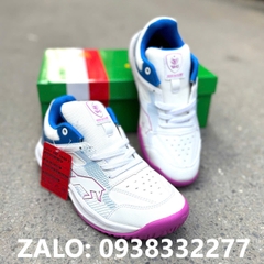 Giày VHD Infiniti trắng xanh (cầu lông, bóng chuyền, tennis, bóng bàn, Pickleball)