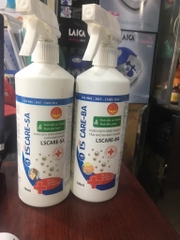 DẦU GỘI VÀ SỮA TẮM KHÔ LSCARE- BA KHÔNG DÙNG NƯỚC [500ML CHUYÊN DÙNG TRONG BỆNH VIỆN]]