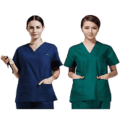 Bộ BlOUSE xanh rêu phòng mổ Nam/Nữ - Quần áo phẫu thuật