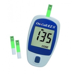 Máy đo đường huyết On Call EZ II tặng 1 hộp 25 que thử