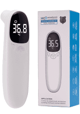 (haco) Nhiệt Kế Điện Tử Hồng Ngoại Cảm Ứng Đa Năng Wreadycare, Tiện Lợi, Dễ Dàng Mang Theo, Cầm Vừa Tay