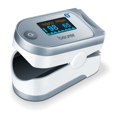Máy đo khí máu và nhịp tim cá nhân kết nối Smartphone qua Bluetooth beurer PO60