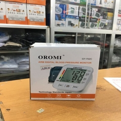 Máy đo huyết áp bắp tay OROMI GT-702C [HÀNG NHẬP KHẨU NHẬT BẢN BẢO HÀNH 3 NĂM]