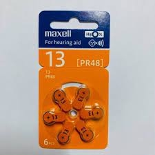 PIN TRÒN XOAY 13 DÙNG TRONG MÁY TRỢ THÍNH