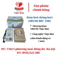 Đệm hơi chống loét OROMI B01/ TS02 - BẢO HÀNH ĐỘNG CƠ 2 NĂM
