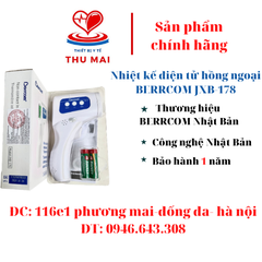 Nhiệt kế điện tử hồng ngoại BERRCOM JXB-178 - Máy đo thân nhiệt( BẢO HÀNH 6 THÁNG )