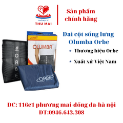 [Chính hãng] Đai cột sống lưng Olumba Orber cao cấp hỗ trợ cột sống, thoát vị đĩa đệm