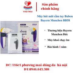 Máy hút mũi tự động Buben Bayern Munchen BB58 ( thương hiệu Đức-bảo hành 1 năm)