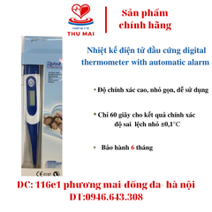 NHIỆT KẾ ĐIỆN TỬ ĐẦU MỀM DIGITAL THERMOMETER