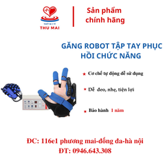 Găng Tay Robot Phục Hồi Chức Năng Bàn Tay - Dành Cho Người Tai Biến, Bị Liệt, Đột Quỵ