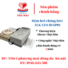 Đệm hơi chống loét ALKATO HF6P01 - Nệm cho người ốm, người già chống ê mỏi- BẢO HÀNH ĐỘNG CƠ 2 NĂM