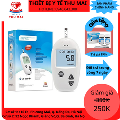 Máy đo đường huyết , tiểu đường SINOCARE safe-accu [NHẬP KHẨU CHÍNH HÃNG ĐỨC]