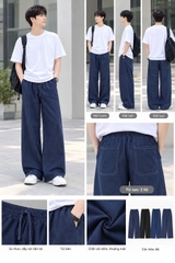Quần jean mềm lưng thun Uniqlo
