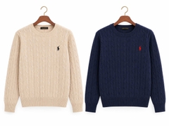 NU-ÁO TD len vặn thừng ngựa Polo Ralph Lauren  0926 TRA