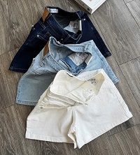 Quần short Jeans Urban Denim Xanh đậm