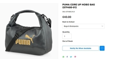 Túi Puma Core up Hoho Bag KT 39*28cm 102026