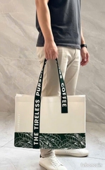 Túi vải  Canvas Tote Starbucks ngang 43cm 102026