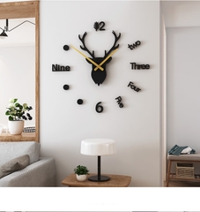 Đồng hồ dán tường đẹp - trang trí sang trọng và hiện đại