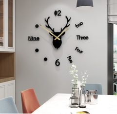 Đồng hồ dán tường đẹp - trang trí sang trọng và hiện đại