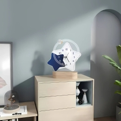 Đồng hồ để bàn P-HOME CL098 trang trí hiện đại với đèn Led