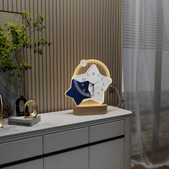 Đồng hồ để bàn P-HOME CL098 trang trí hiện đại với đèn Led