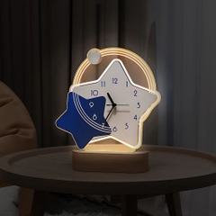 Đồng hồ để bàn P-HOME CL098 trang trí hiện đại với đèn Led