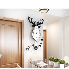 Đồng hồ decor treo tường quả lắc CL007 - sang trọng và tinh tế