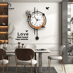 Đồng Hồ Quả Lắc Treo Tường Phong Cách Bắc Âu CL078