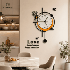 Đồng Hồ Quả Lắc Treo Tường Phong Cách Bắc Âu CL078