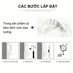 Đồng Hồ Quả Lắc Treo Tường Phong Cách Bắc Âu CL078