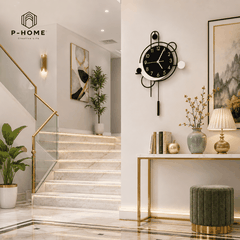 Đồng Hồ Quả Lắc P-HOME Phong Cách Tối Giản CL079