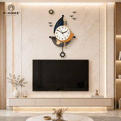 Đồng hồ quả lắc treo tường Cánh Buồm CL086