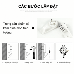 Đồng hồ trang trí CL054 quà tặng tân gia cao cấp