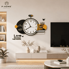 Đồng hồ treo tường CL053 quà tặng tân gia ý nghĩa