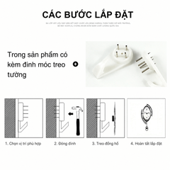Đồng hồ trang trí đẹp CL052 trang trí phòng khách hiện đại