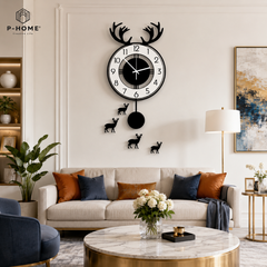 Đồng hồ treo tường trang trí nghệ thuật CL008