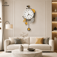 Đồng hồ trang trí nghệ thuật CL065 trang trí phòng khách