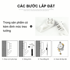 Đồng hồ trang trí nghệ thuật CL065 trang trí phòng khách