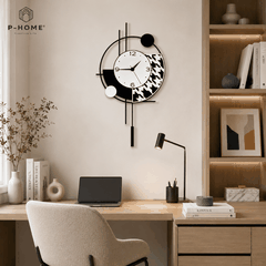 Đồng hồ trang trí tường CL066 trang trí phòng khách