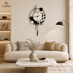 Đồng hồ trang trí tường CL066 trang trí phòng khách