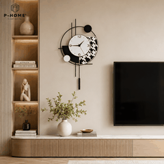 Đồng hồ trang trí tường CL066 trang trí phòng khách